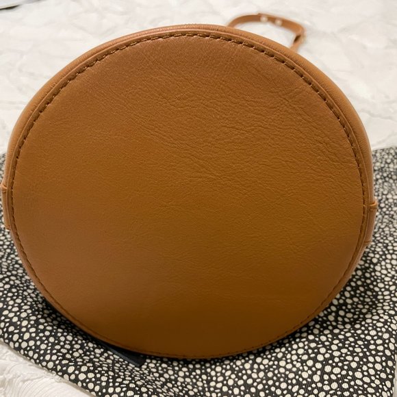 Loeffler Randall Tan crossbody bucket leather bag - Picture 9 of 9